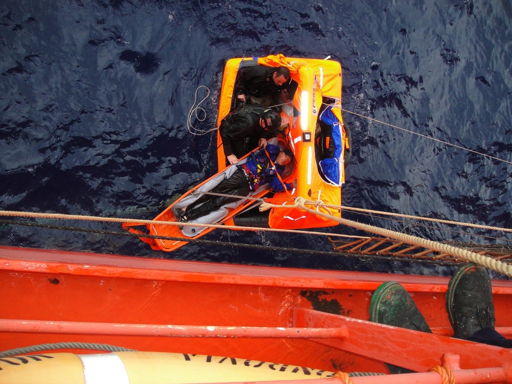 Wind Child pararescuemen of 129th Rescue Wing doing transfer to container vessel.JPG © SW